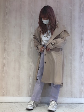 Rio【 骨スト / ブルベ夏 】さん（レディース・163cm）の冬コーディネート