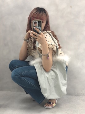 Rio【 骨スト / ブルベ夏 】さん（レディース・163cm）の春コーディネート