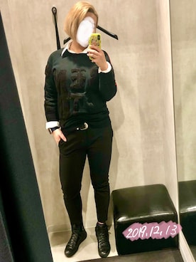 「合コン惨敗コーデ」｜TAKACHIさん（レディース・163cm）の冬コーディネート