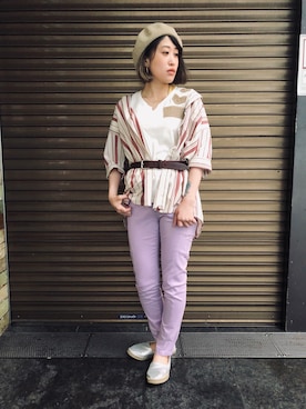 Yukieさん（レディース・155cm）の夏コーディネート