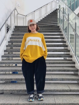 「やっぱりストリートが好き」｜Yukieさん（レディース・156cm）の秋コーディネート