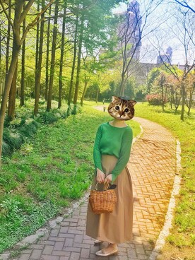 CAICAI的阿宝头さんのコーディネート