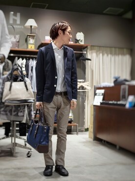 オリナス錦糸町HIDEAWAYSさん（メンズ・175cm）の冬コーディネート