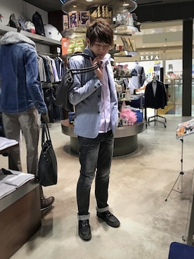 オリナス錦糸町HIDEAWAYSさん（メンズ・175cm）の冬コーディネート