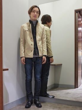 オリナス錦糸町HIDEAWAYSさん（メンズ・175cm）の冬コーディネート