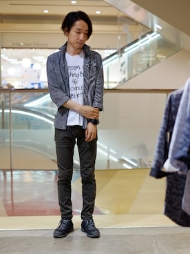 オリナス錦糸町HIDEAWAYSさん（メンズ・175cm）の夏コーディネート