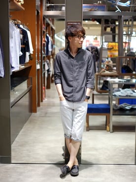 オリナス錦糸町HIDEAWAYSさん（メンズ・175cm）の夏コーディネート