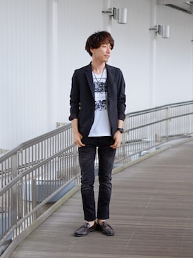 オリナス錦糸町HIDEAWAYSさん（メンズ・175cm）の夏コーディネート