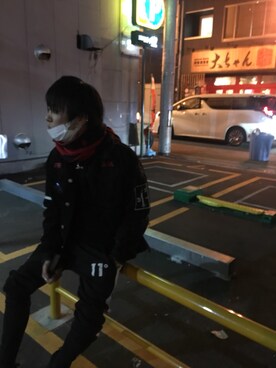 「MISBHV（ミスビヘイブ）のアイテム（ジャケット/アウター）」を使った、MASAさん（メンズ・172cm）の冬コーディネート