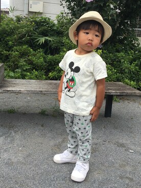 hal_xoxoさん（キッズ・90cm）の夏コーディネート