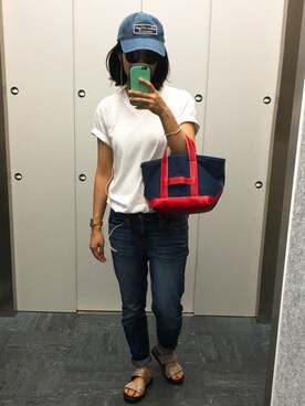 machicoさん（レディース・158cm）の夏コーディネート