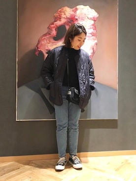 ぽんさん（レディース・159cm）の冬コーディネート