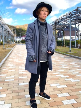 Tommyさん(レディース・160cm)の冬コーディネート