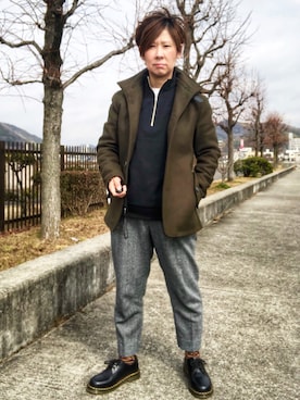 Tommyさん（レディース・160cm）の冬コーディネート