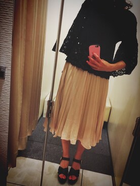 牧野綾花(まっきー)さん（レディース・166cm）の夏コーディネート