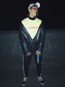 「PRIVILEGE（プリビレッジ）のアイテム」を使った、koudaiさん（メンズ・175cm）の秋コーディネート