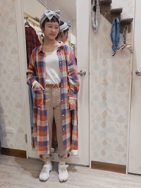「Selected   （-）のアイテム」を使った、I lun🇹🇼さん（レディース・161cm）の秋コーディネート