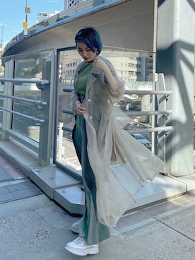 Koakiさん（レディース・154cm）の春コーディネート