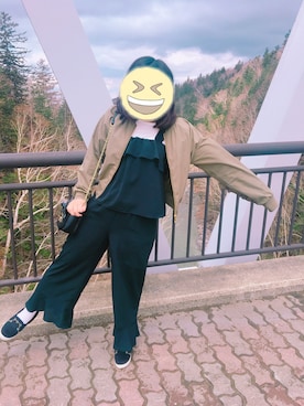 「富良野」｜あすぱらがす。さん（レディース・154cm）の春コーディネート