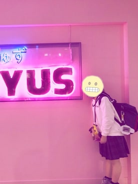 「WC（ダブル シー）のアイテム（スウェット）」を使った、あすぱらがす。さん（レディース・154cm）の春コーディネート