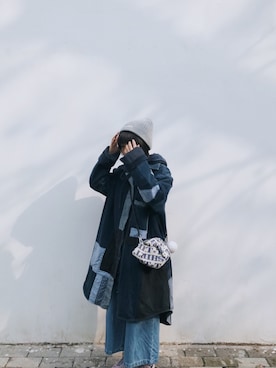 「DESIGNERS（デザイナーズ）のアイテム（ジャケット/アウター）」を使った、YYYYUNKIさん（レディース・150cm）の冬コーディネート