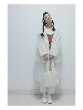 yukoさん（レディース・167cm）の冬コーディネート