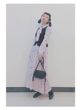 「スプリングSENSEOFPLACE」｜yukoさん（レディース・167cm）の春コーディネート