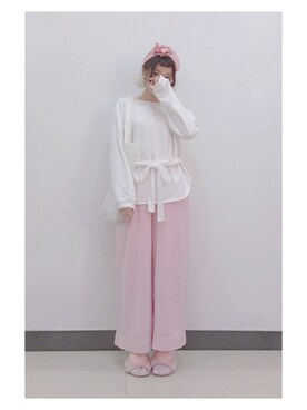「スプリングSENSEOFPLACE」｜「アイテム（その他）」を使った、yukoさん（レディース・167cm）の春コーディネート