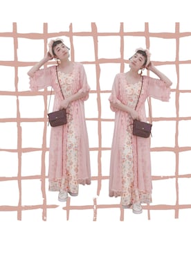 「フォークロア」｜「アイテム（ジャケット/アウター）」を使った、yukoさん（レディース・167cm）の夏コーディネート