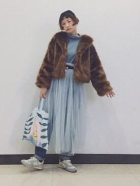 yukoさん（レディース・167cm）の春コーディネート