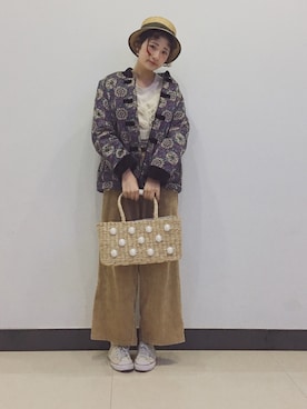 yukoさん（レディース・167cm）の春コーディネート