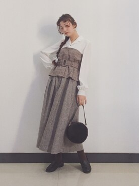 yukoさん（レディース・167cm）の春コーディネート