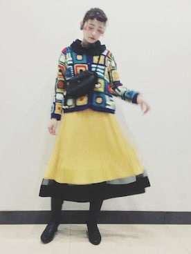 yukoさん（レディース・167cm）の冬コーディネート