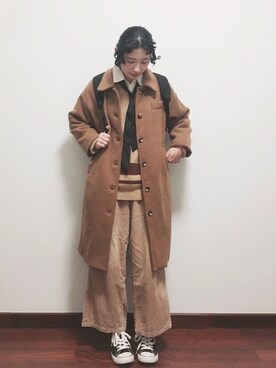 yukoさん（レディース・167cm）の冬コーディネート