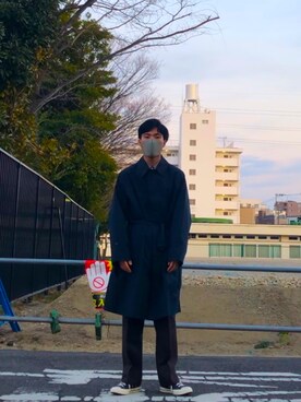 「ITTY BITTY（イッティービッティー）のアイテム（トップス）」を使った、masayukiさん（メンズ・175cm）の春コーディネート