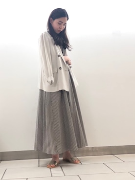 yazakiさん（レディース・156cm）の夏コーディネート