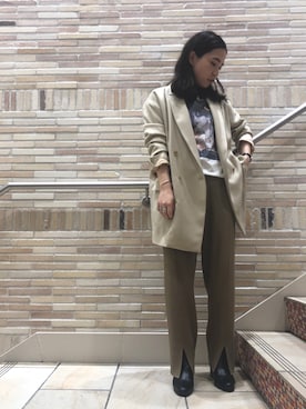 yazakiさん（レディース・156cm）の秋コーディネート