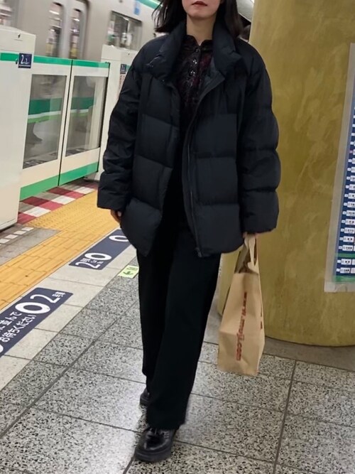 Homadaema ユニクロのダウンジャケットを使ったコーディネート Wear