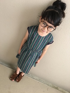 いおりんさん（キッズ・100cm）の夏コーディネート