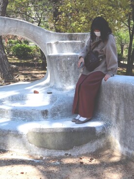 「LIAN」｜まとさん（レディース・158cm）の春コーディネート