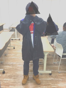 ひでおくんさん（メンズ・166cm）の冬コーディネート