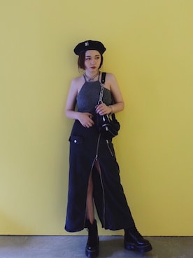 「PAMEO POSE」｜「アイテム（帽子）」を使った、Seryouxxxさん（レディース・153cm）の秋コーディネート