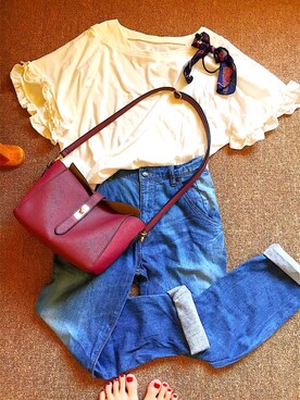 mhoさん（レディース・147cm）の夏コーディネート