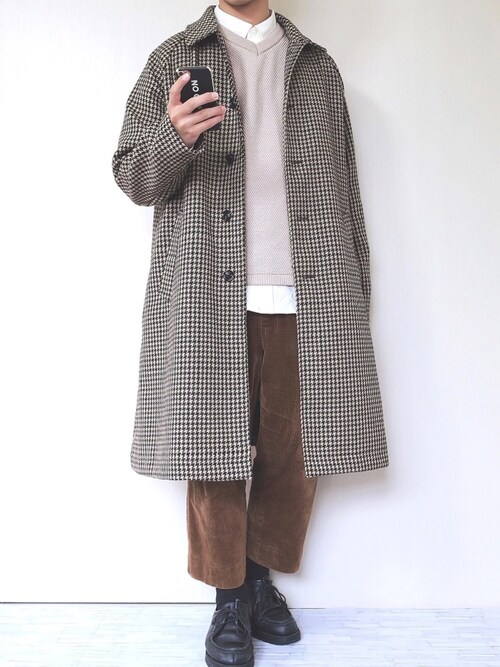 ぜっきー Coenのステンカラーコートを使ったコーディネート Wear