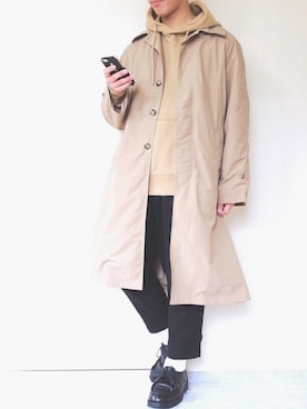 「SLICK（スリック）のアイテム（ジャケット/アウター）」を使った、ぜっきーさん（メンズ・166cm）の春コーディネート