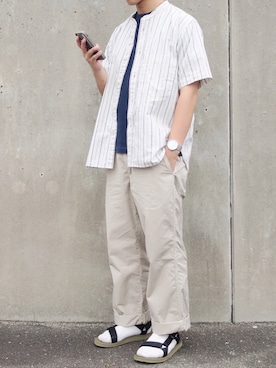 ぜっきーさん（メンズ・165cm）の夏コーディネート