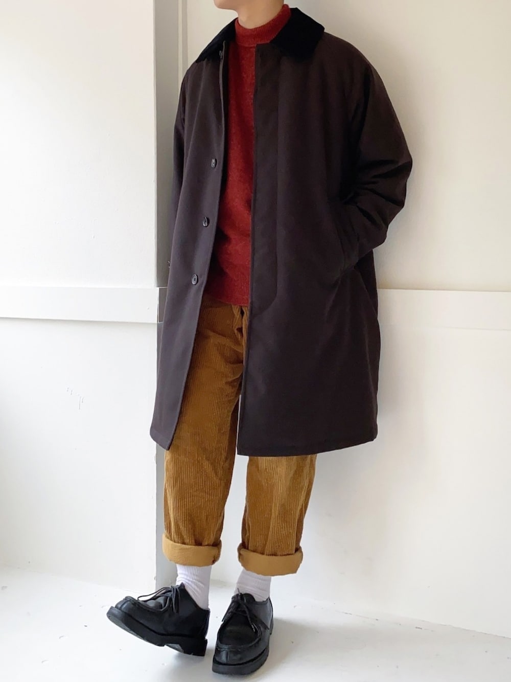 Steven Alan＞ VNTG 2WAY BAL COLLAR COAT/コートを使った人気