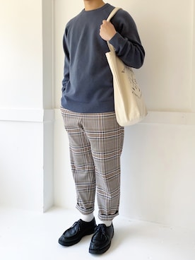 「KLEMAN（クレマン）のアイテム（その他シューズ）」を使った、ぜっきーさん（メンズ・165cm）の春コーディネート