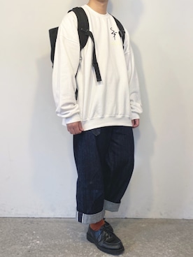 「Kastane（カスタネ）のアイテム」を使った、ぜっきーさん（メンズ・165cm）の春コーディネート