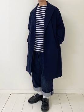 「KLEMAN（クレマン）のアイテム（その他シューズ）」を使った、ぜっきーさん（メンズ・165cm）の春コーディネート